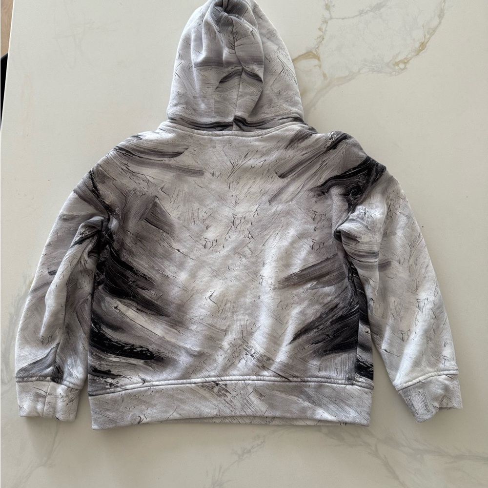 Moschino Gray and Black Kids Hoodie - Picture 4 of 6